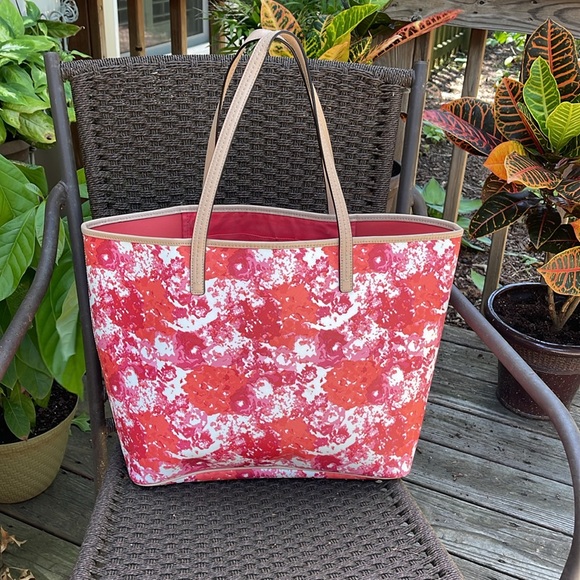 COACH Floral Metro Tote Bag - Picture 3 of 11